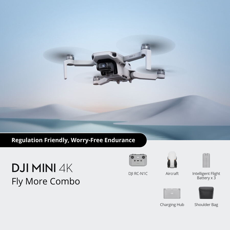 fly more bundle dji mini 4k