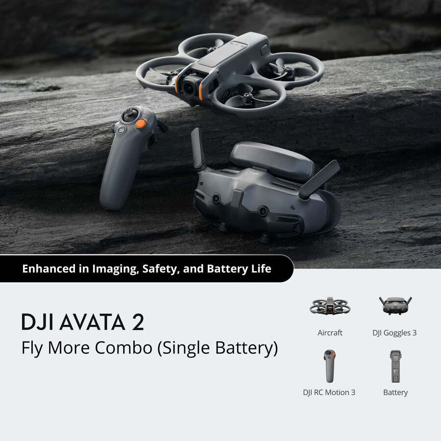 fly more bundle dji avata 2 einzelakku