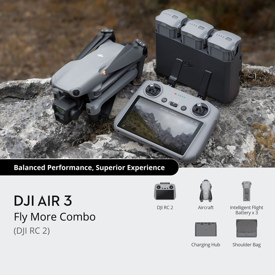dji air 3 fly more bundle dji rc 2