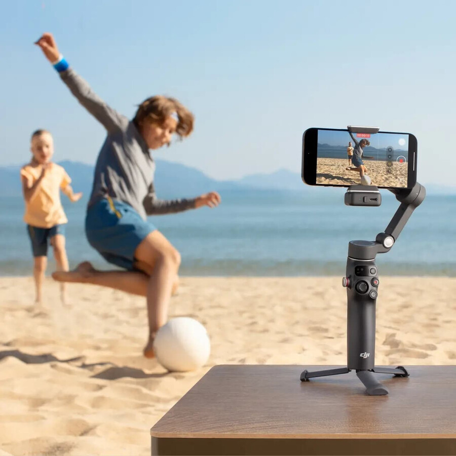 osmo mobile 7p vlog-bundle dji mic mini-sender arktisweiß