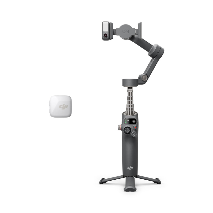 osmo mobile 7p vlog-bundle dji mic mini-sender arktisweiß