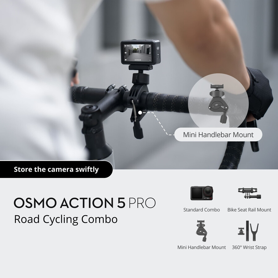 osmo action 5 pro rennrad-set