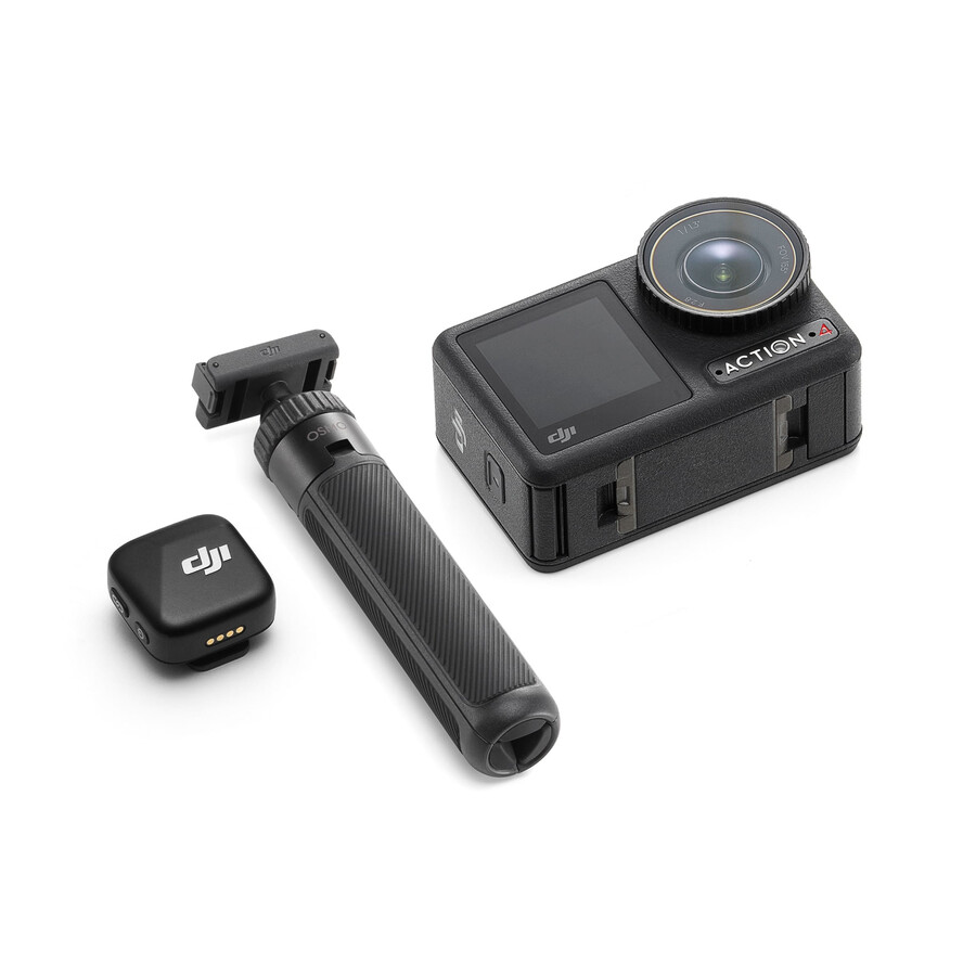 osmo action 4 vlog-bundle dji mic mini mini-verlängerungsstange