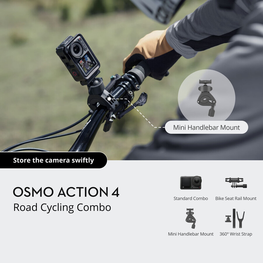 osmo action 4 rennrad-set