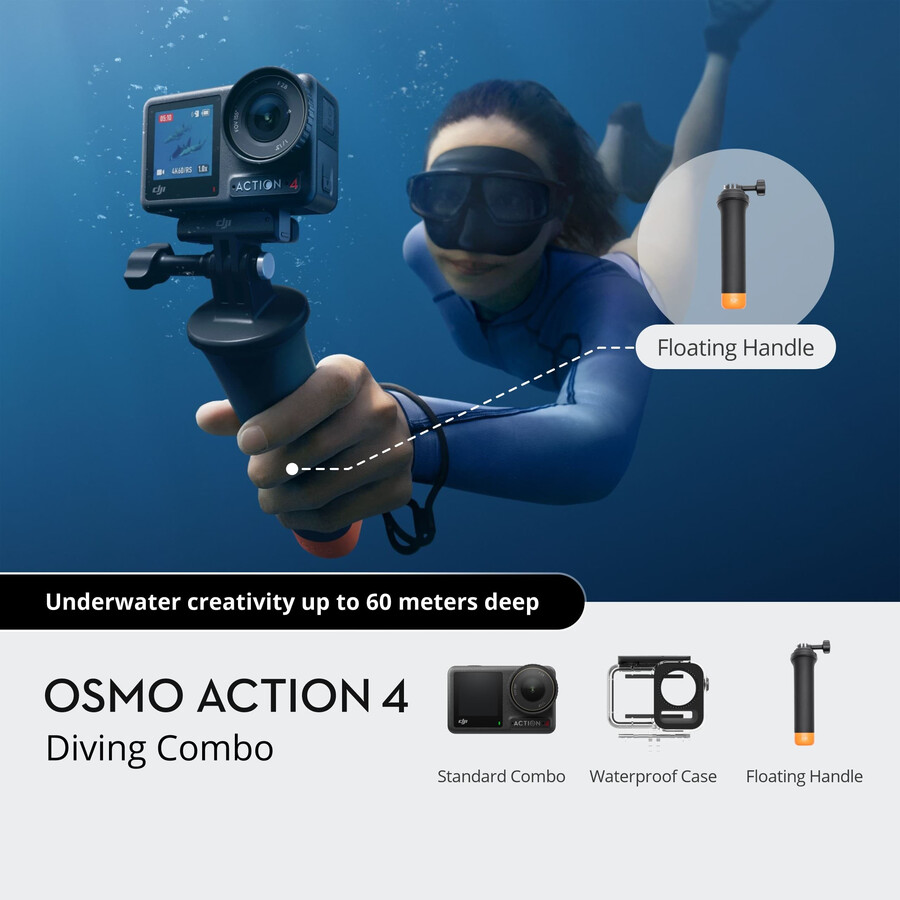 osmo action 4 taucher-set