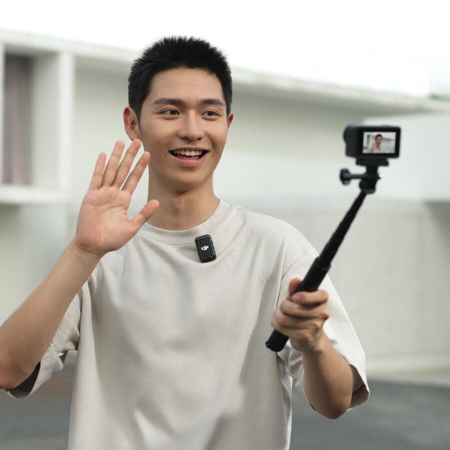 osmo action 4 vlog-bundle dji mic 2