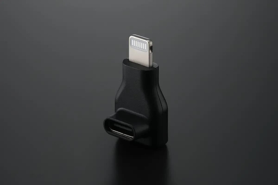 mobiler empfängeradapter für dji-mikrofonserie usb-c auf lightning
