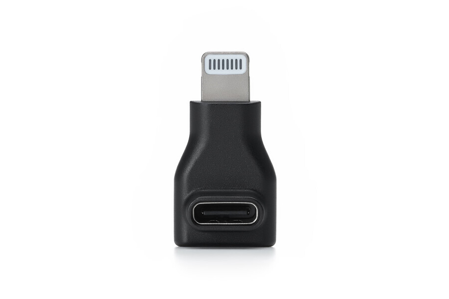mobiler empfängeradapter für dji-mikrofonserie usb-c auf lightning