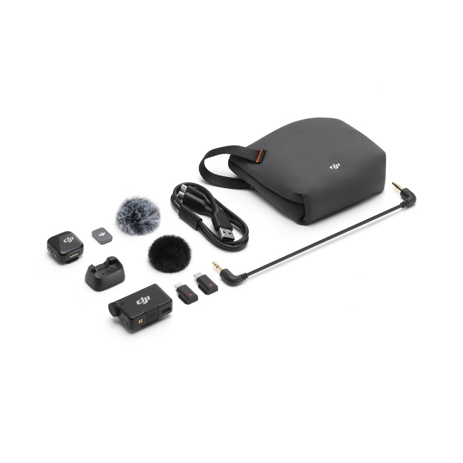 dji mic mini 1 tx 1 rx handy-adapter lightning