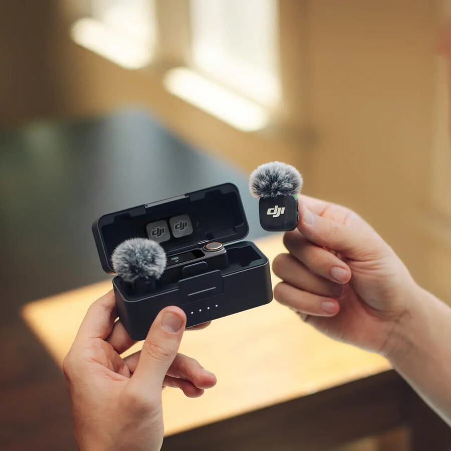 dji mic 3 2 sender 1 empfänger ladecase
