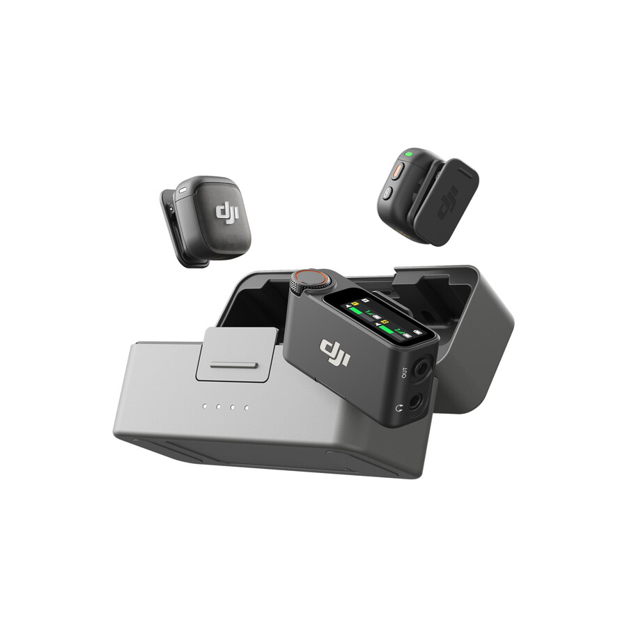dji mic 3 2 sender 1 empfänger ladecase