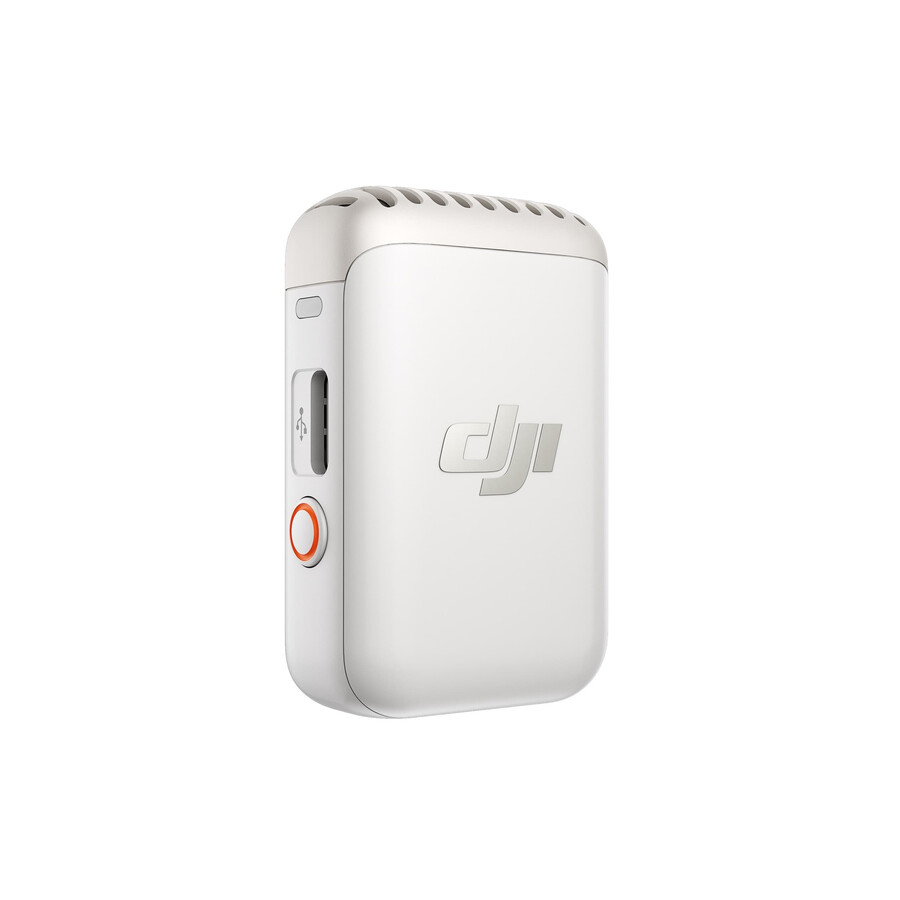 dji mic 2 sender perlweiß