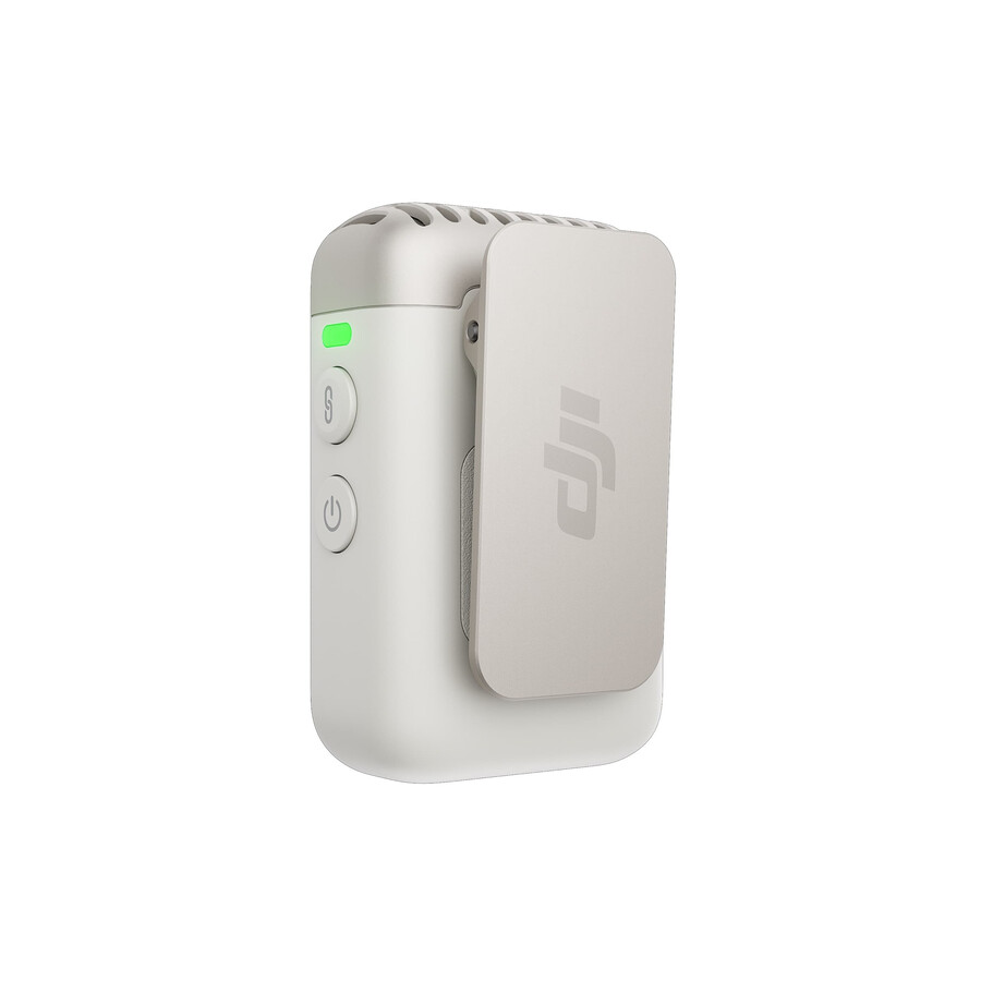 dji mic 2 sender perlweiß