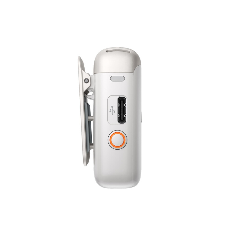 dji mic 2 sender perlweiß