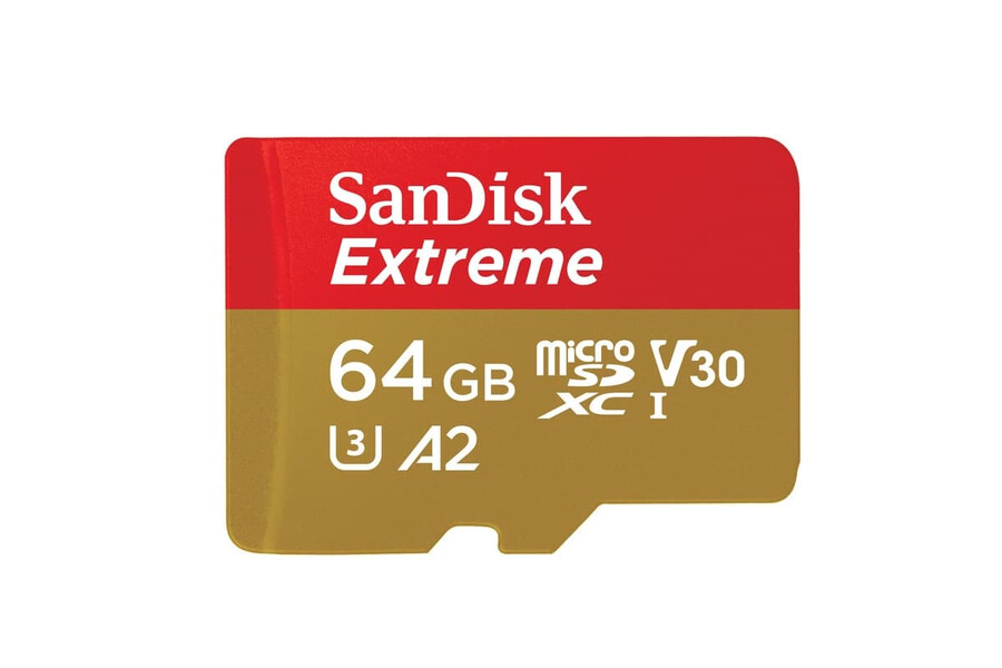 sandisk extreme microsd-karte 64 gb