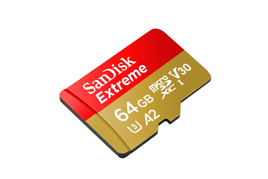 sandisk extreme microsd-karte 64 gb