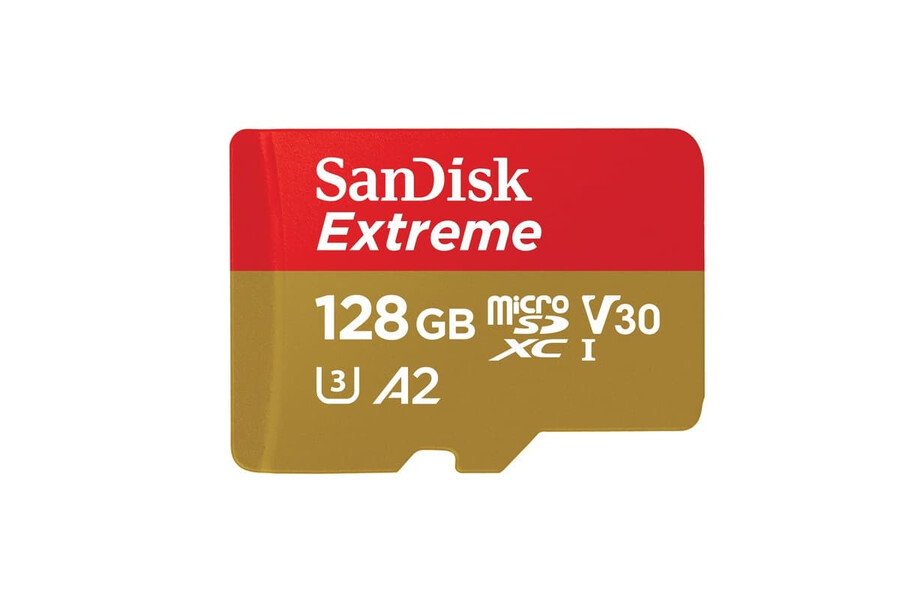 sandisk extreme microsd-karte 128 gb