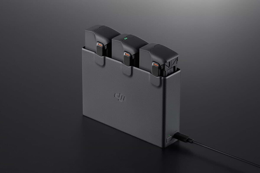 dji avata 2 zwei-wege-ladestation